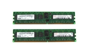 IBM 1931 2GB Mem Kit 2048MB 2x1024MB DIMMs 533MHz DDR2 SDRAM 312B 8q - Picture 1 of 3