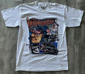 Vintage Chase Authentics NASCAR Dale Earnhardt Intimidator Shirt Double Sided - Picture 1 of 8