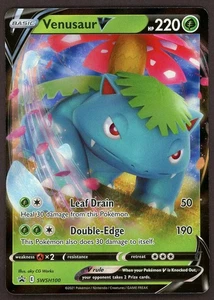 Venusaur V SWSH100 Black Star Promo Ultra Rare Holo Near Mint - Picture 1 of 2