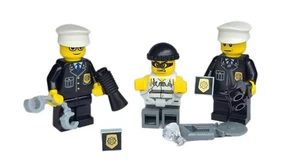 NEW LEGO® City police officer Arrest Lot Prisoner Minifigure Formal Suit  - Picture 1 of 1