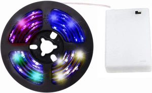 Striscia Di Luci a LED RGB, LED Striscia LED a Batteria 5050 RGB Strisce IP65 Im - Foto 1 di 12
