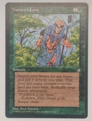 Share Nature's Lore - Ice Age (ICE) - #143 - Magic: The Gathering - MTG - NM - Image 1 of 2