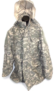 Abrigo Chaqueta de Campo Militar de EE. UU. Patrón Universal Camuflado Clima Frío - MEDIANO-Largo - Imagen 1 de 18