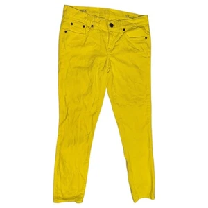 J. Crew Damen hellgelbe Ankle Toothpick Jeans, Größe 27 - Bild 1 von 7