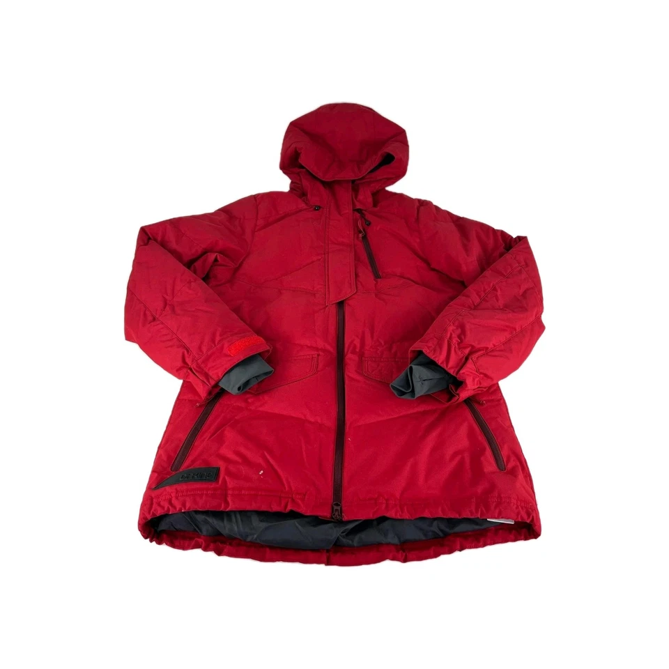 Abrigo Dakine Mujer Pato Abajo Snowboard/Esquí Talla M Rojo Invierno Sudadera con Capucha Puffe Chaqueta Foto 1 de 4