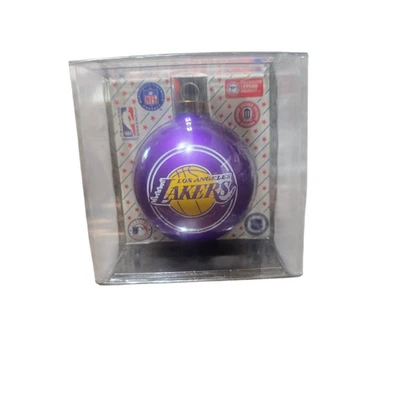 Ornamento Los Angeles Lakers NBA basquete esportes colecionadores série vidro Natal D - Imagem 1 de 3