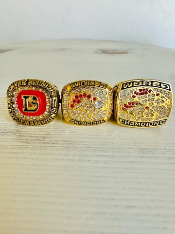 3 PCS Denver Broncos John Elegy Ring, 🇺🇸 SHIP Cover