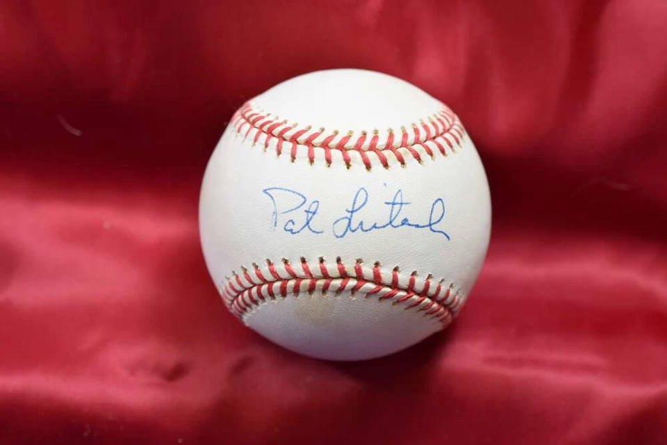 Béisbol firmado por Pat Listach autógrafo de Grandes Ligas OML Foto 1 de 1