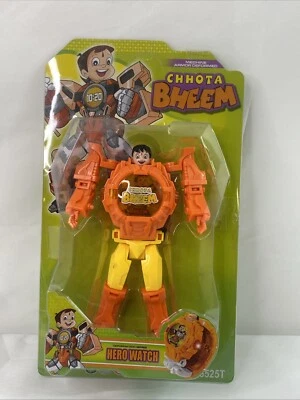 Action Figure Robot Convertible Cartoon Characters BHEEM Watch Collectors - Image 1 of 4