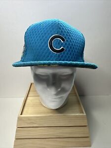 Chicago Cubs Hat Cap Blue MLB All Star Game New Era Baseball Mens, 7 5/8