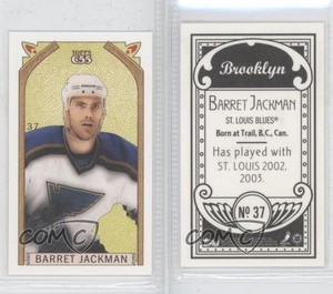 2003-04 Topps C55 Mini Brooklyn Back Barret Jackman #37
