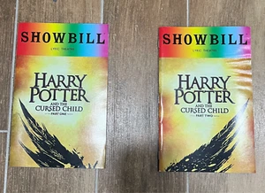 Harry Pottery and the Cursed Child Parts 1 & 2 Broadway Playbill June 2018 Pride - Picture 1 of 1
