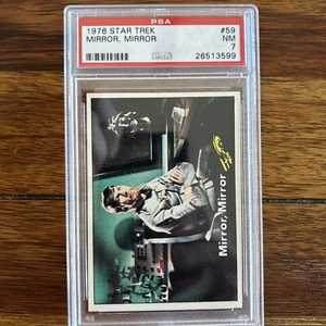 1976 Topps Star Trek #59 Mirror,Mirror PSA 7 NM Leonard Nimoy as Spock - Picture 1 of 3