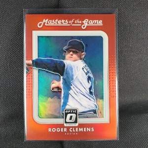 2016 Donruss Optic Masters of the Game ROGER CLEMONS Red /99 Red Sox Yankees