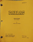 Dallas Original Script The Way We Were Final Draft With A Larry Buck