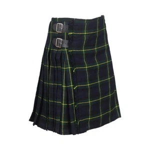 Scottish Handmade Gordon Modern Tartan Kilt 16 OZ Gordon Modern Kilt - Picture 1 of 3