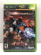 MechAssault (Microsoft Xbox, 2002) Complete w/ Manual - Tested Working Free Ship