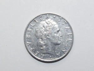 1954; 50 Lire Italy a Low Mint 17.6MM Minted High Grade Value Coins -a - Picture 1 of 6
