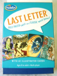 Last Letter Multi-Player Card Game by Thinkfun - Picture 1 of 7