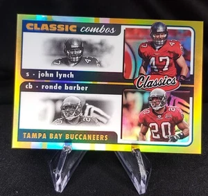 Panini 2022 Classic Football #CC-14 - Lynch Barber - Classic Combos Gold /99 - Bild 1 von 2