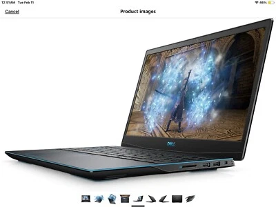 Dell G3 (15,6 «Core i5 8GB RAM 512GB SSD GeForce GTX 1660Ti) - Изображение 1 из 3