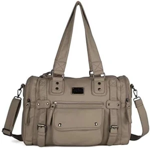 Angelkiss Soft Leather Hobo Bags & Tote Crossbody Purses for Women - Picture 1 of 20