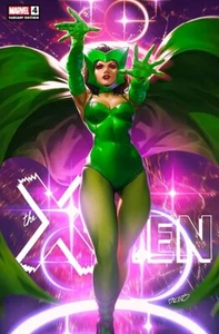 UNCANNY X-MEN #4 - DERRICK CHEW TRADE VARIANT SCARLET WITCH 2024 NM+ - Picture 1 of 4