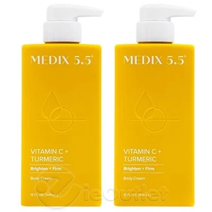 (2er-Pack) Medix 5,5 Vitamin C Kurkuma Aufhellen & Fest Körpercreme Lotion 15 Oz. - Bild 1 von 7