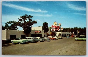 Kansas City MO U Smile Court~Great Sign~Super Cars!~Coral Room~1950s Room Teleph - Picture 1 of 2