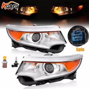 5 Pins For Ford Edge 2011 2012 2013 2014 Projector Headlight Driver & Passenger - Picture 1 of 39
