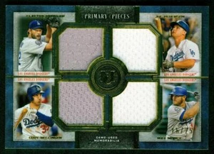 006 Relic, 2019 Topps Museum Collection Primary Pieces Quad, FPR-KPBM, 16/25 - Picture 1 of 2