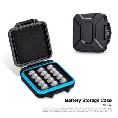 LR44 V13GA/ SR44 357 AG13 A76 303 Coin Cell Button Battery Case Storage Holder - Image 1 of 4