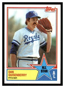 1983 Topps Dan Quisenberry #396   AS