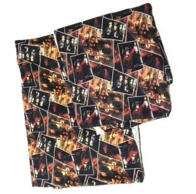 Harry Potter Vtg 2001 Fabric Scorcerer's Stone Cuts 3 Yards Rare Crafting EUC - Image 1 of 3