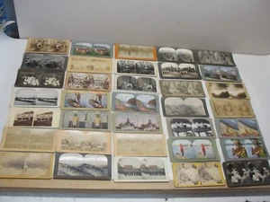 KONVOLUT 35 VINTAGE STEREOVIEW STEREOSKOP FOTOKARTEN JAGD MILITÄR - Bild 1 von 10