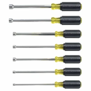 Klein 647 Nut Driver Set, 6-Inch Shafts, 7-Piece - Picture 1 of 5