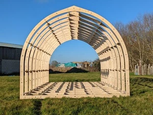 Glamping Pod Frame Kit 2.95m Wide for glamping office summerhouse - Picture 1 of 14