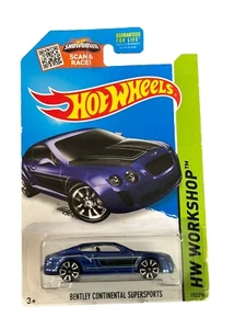 Hot Wheels 2015 Bentley Continental Supersports #192/250 - Picture 1 of 2