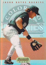 1995 Bowman's Best Refractor #R78 Jason Bates Colorado Rockies
