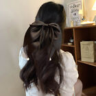 Elegant Bow Ribbon Hair Clip Scrunchies Long Tail Hair Ties Hair Accessories~