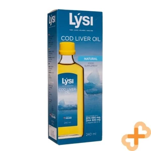 LYSI LEBERTRAN Natürliches Fischöl 240ml EPA DHA Omega-3 Vitamine Mineralien - Bild 1 von 24