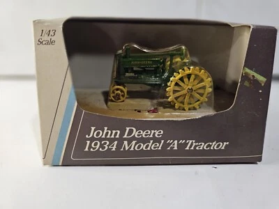 John Deere 1934 Model A Tractor 1/43 Scale - Image 1 of 4