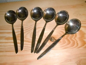 WMF Rom | 90er Silberauflage | 6 Tassenlöffel - gut - anschauen - Bild 1 von 1