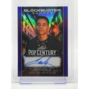 Leaf Pop Century Cuba Gooding Jr Blockbuster Summer Auto 2025 4/4 SP Boyz N Hood - Imagen 1 de 2