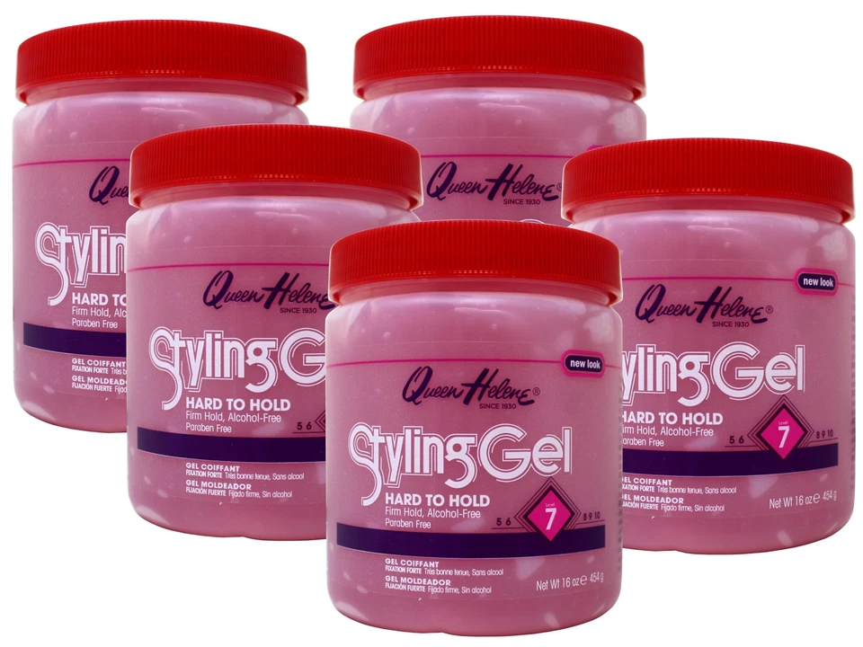 Queen Helene Styling Gel Hard To Hold 16 oz (1 lb.)