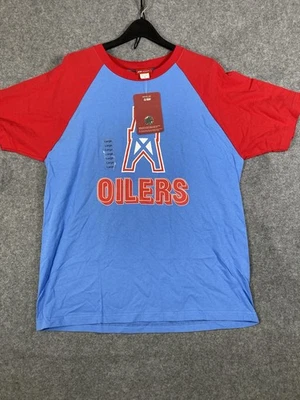 Camisa Houston Oilers Hombres Grande Reebok NFL Fútbol Clásico Azul Nueva con Etiquetas Nueva De Colección Foto 1 de 4