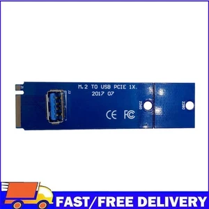 M.2 to USB3.0 Converter Card Mining Riser Card VGA Extension Cable - Zdjęcie 1 z 10