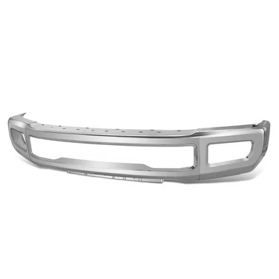 Fit 17-19 Ford F-250 F-350 SD Chrome Front Bumper Face Bar w/ Fog Lights Holes Foto 1 de 4