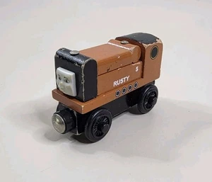Thomas & Friends Wooden Railway Rusty Tank Engine Used Loose - Picture 1 of 9