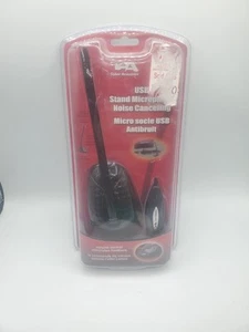 Cyber Acoustics USB Microphone Podcast Noise Canceling CVL-1064 NEW - Afbeelding 1 van 2